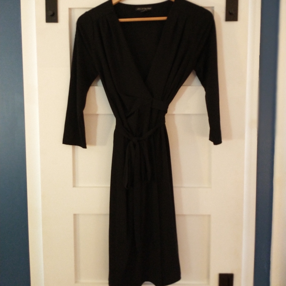 Tie Detail Wrap Maternity Dress